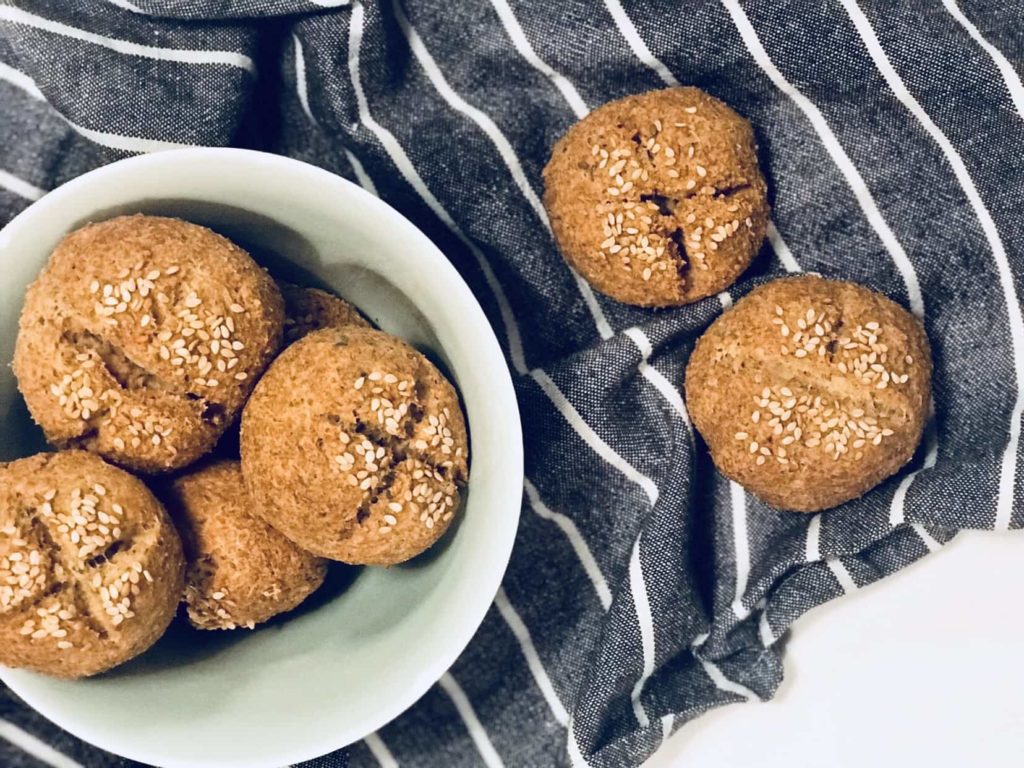 ketobrötchen gebacken