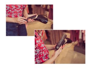 dampfbürste im Goldig