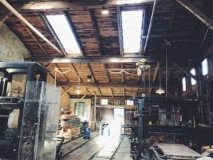 Windmühle innen Kappeln