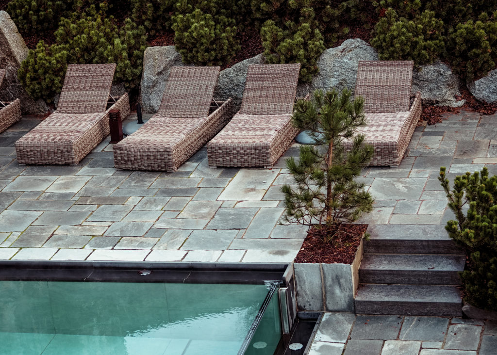 Aussenpool im Forsthofgut