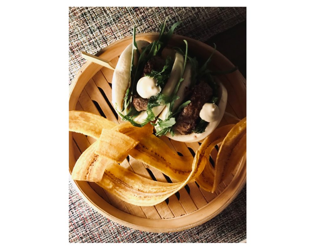 Food in the Jumeirah restaurant 