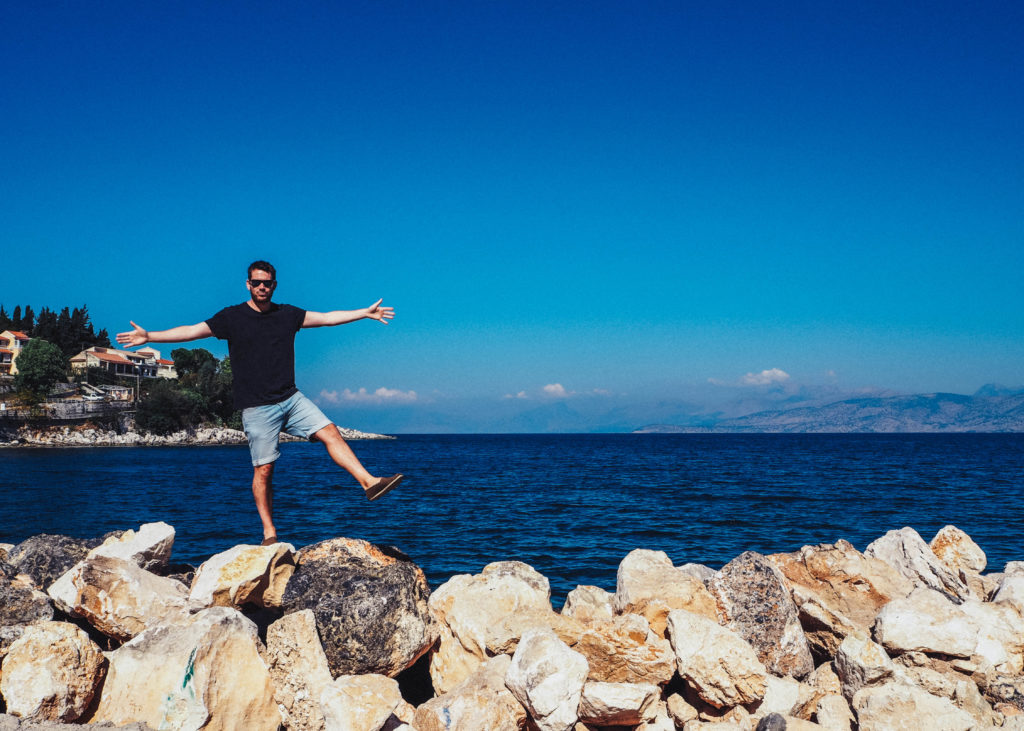 ausflug nach kassiopi